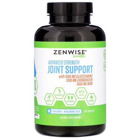 Zenwise Health, Advanced Strength Joint Support, 180 Comprimidos