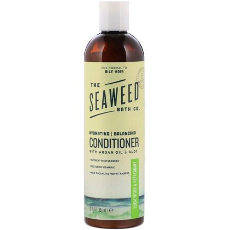 The Seaweed Bath Co., Hydrating Balancing Conditioner. Eucalyptus & Peppermint, 12 fl oz (354 ml)