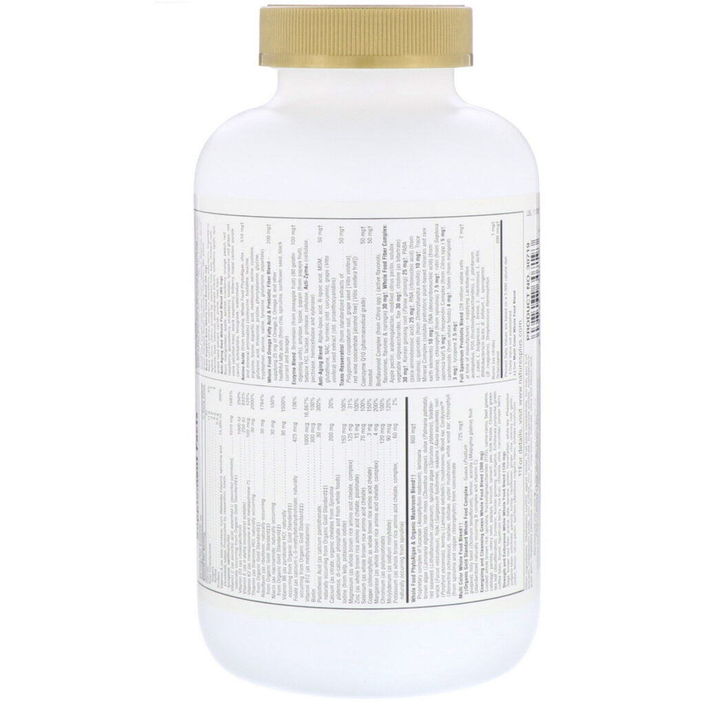 Nature's Plus, Source of Life, Mastigáveis Dourados, Sabor Delicioso de Frutas Tropicais, 90 Comprimidos - Imagem 2