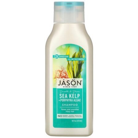 Jason Natural, Xampu Puro e Natural, Algas Marinhas Relaxantes, 16 fl oz (473 ml)