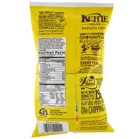 Kettle Foods, Potato Chips, New York Cheddar, 142 g (5 oz) - Image 2