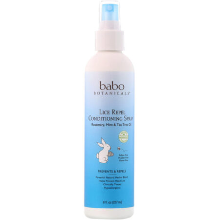 Babo Botanicals, Lice Repel Spray Condicionador, 237 ml (8 fl oz)