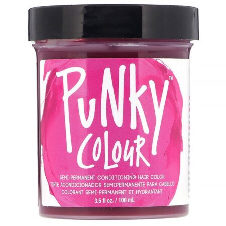 Punky Colour, Coloração Condicionante Semi-permanente para Cabelos, Flamingo Pink, 100 ml (3,5 fl oz)