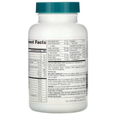 Source Naturals, Wellness Formula, 120 Cápsulas - Image 3