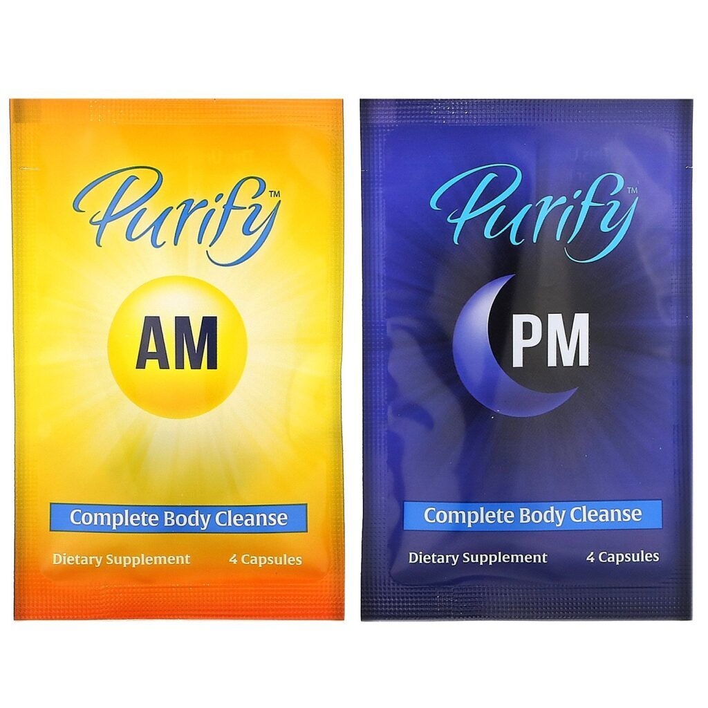 Enzymedica, Purify, Purificação Corporal Completa de 10 dias, 10 Pacotes Manhã/ 10 Pacotes Tarde - Imagem 4