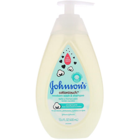 Johnson & Johnson, Newborn Wash & Shampoo, 13.6 fl oz (400 ml)