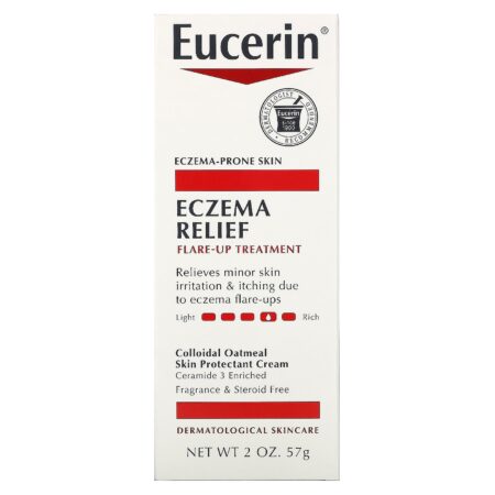 Eucerin, Eczema Relief, Tratamento Contra Surtos, 57 g (2 oz) - Image 2