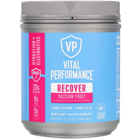 Vital Proteins, Vital Performance, Recover, Passion Fruit, 27.5 oz (780 g)