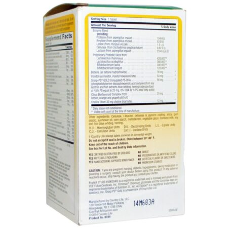 Country Life, Core Daily-1 Multivitamins, Men 50+, 60 Tablets - Imagem 3
