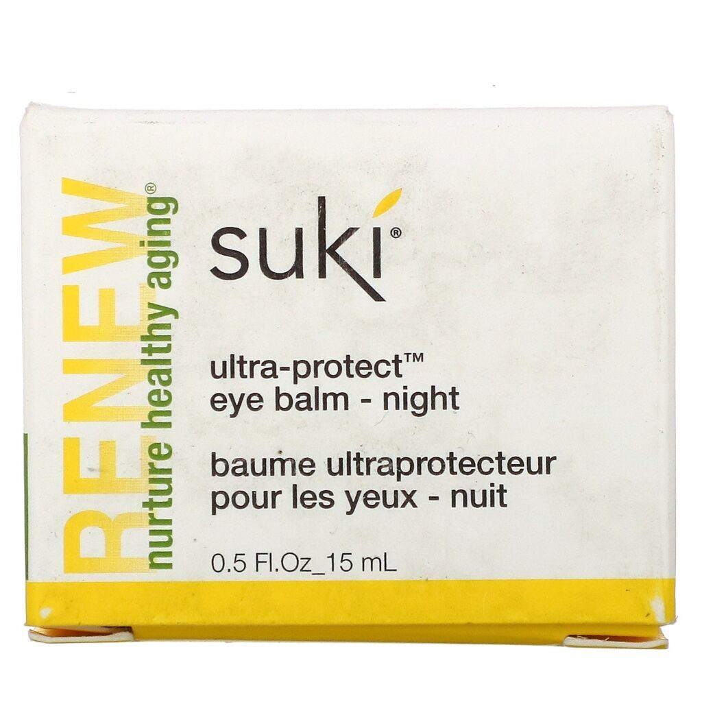 Suki, Renovação, Bálsamo Para os Olhos Ultra-Proteção - Noturno, 0.5 fl oz (15 ml) - Imagem 2