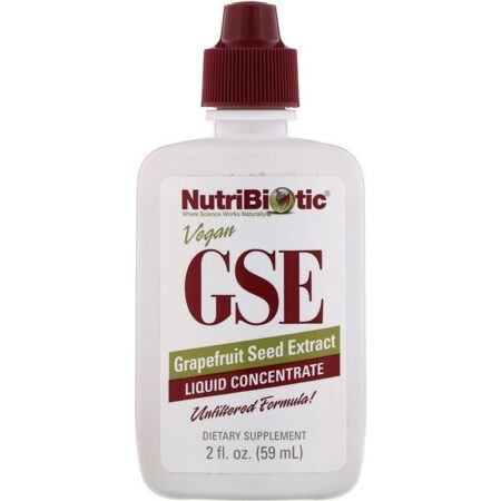 NutriBiotic, GSE, Extrato de Semente de Toranja, Concentrado Líquido, 59 ml (2 fl oz)