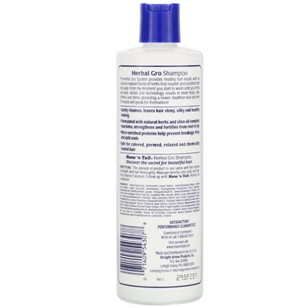 Mane 'n Tail, Shampoo Herbal Gro, 355 ml (12 fl oz) - Image 2