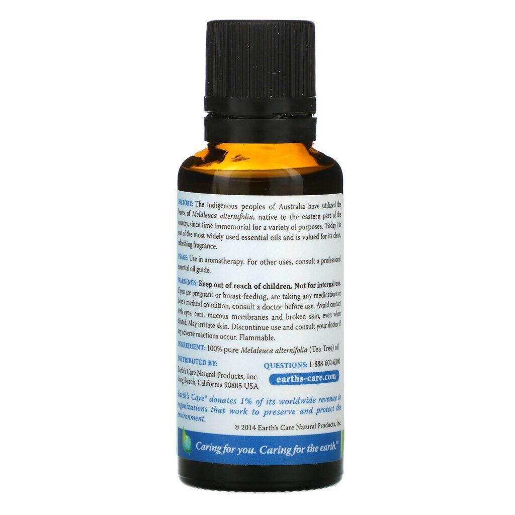 Earth's Care, Óleo de Melaleuca, 1 oz fl (30 ml) - Imagem 2
