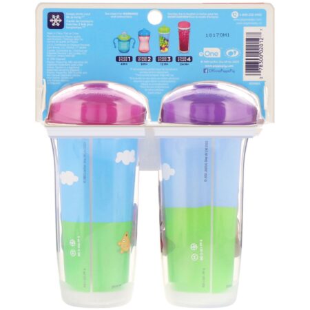 Playtex Baby, Sipsters, Peppa Pig, A Partir de 12 Meses, 2 Copos, 266 ml (9 oz) Cada - Image 2