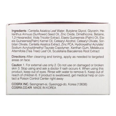 Cosrx, Creme de centella contra manchas, 1,05 oz (30 g) - Image 4