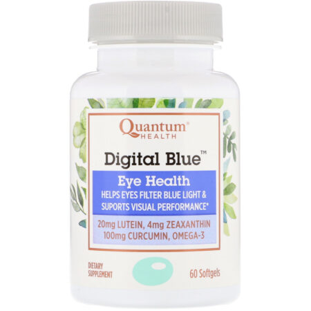 Quantum Health, Digital Blue, Eye Health, 60 Softgels - Image 3