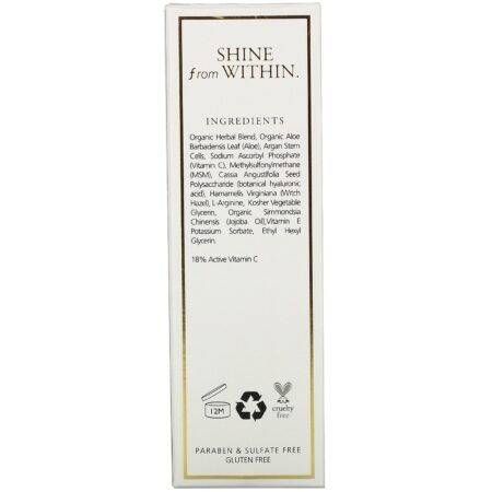 Jeffrey James Botanicals, Soro C Desafiador da Idade, A Luz, 29 ml (1,0 oz) - Image 3