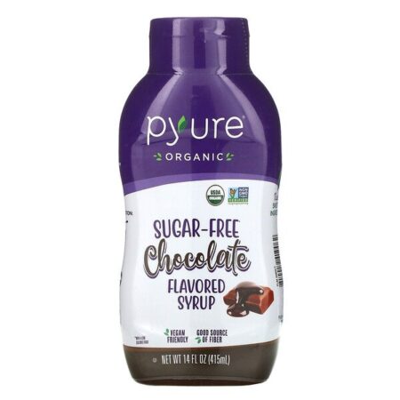 Pyure, Organic Sugar-Free Chocolate Flavored Syrup, 14 fl oz (415 ml)