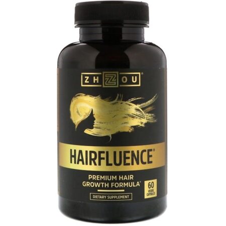 Zhou Nutrition, Hairfluence, Fórmula Premium para Crescimento Capilar, 60 Cápsulas Vegetais