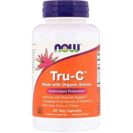 Now Foods, Tru-C, 60 Cápsulas Vegetais