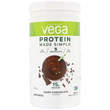 Vega, Protein Made Simple, Chocolate Amargo, 271 g (9,6 oz)