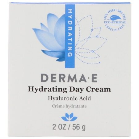 Derma E, Creme hidratante diurno, 2 onças (56 g)