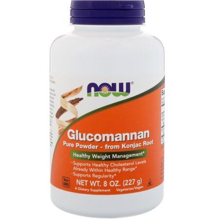 Now Foods, Glucomannan, Pure Powder, 227 g (8 oz)