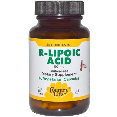 Country Life, R-Lipoic Acid, 100 mg, 60 Vegetarian Capsules