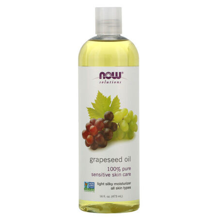 Now Foods, Soluções, Óleo de Semente de Uva, 473 ml (16 fl oz)