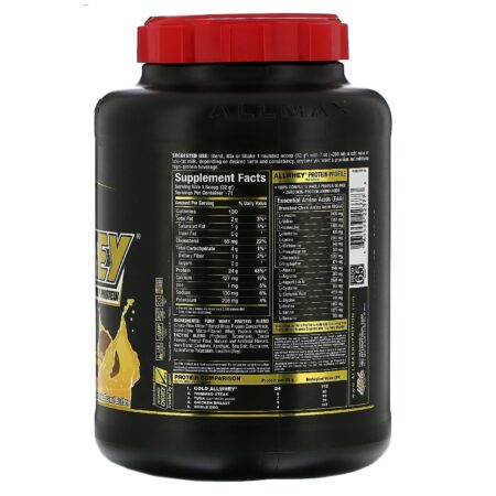 ALLMAX Nutrition, AllWhey Gold, 100% Premium Whey Protein, Chocolate Peanut Butter, 5 lbs. (2.27 kg) - Image 2