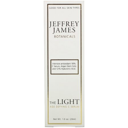 Jeffrey James Botanicals, Soro C Desafiador da Idade, A Luz, 29 ml (1,0 oz) - Image 2