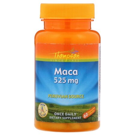 Thompson, Maca, 525 mg, 60 Cápsulas Vegetarianas