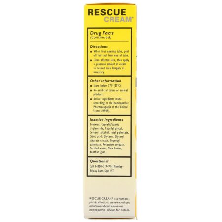 Bach, Original Flower Remedies, Rescue Cream, 30 g (1 oz) - Image 3