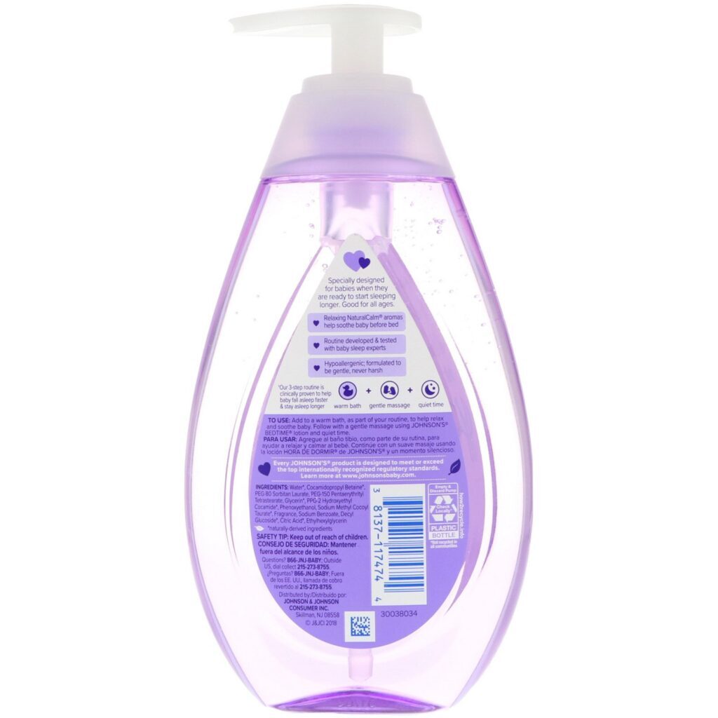 Johnson & Johnson, Bedtime, Bath, 13.6 fl oz (400 ml) - Imagem 2