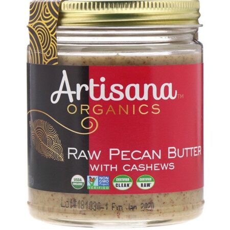 Artisana, Manteiga de Pecan Pura Orgânica, 8 oz (227 g)