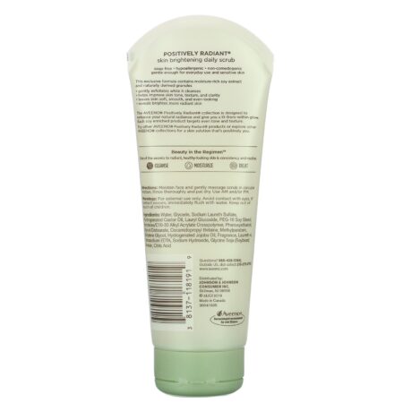 Aveeno, Positively Radiant, Skin Brightening Daily Scrub, 7.0 oz (198 g) - Image 2