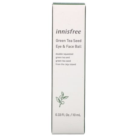 Innisfree, Green Tea Seed, Eye & Face Ball, 0.33 fl oz (10 ml) - Image 2