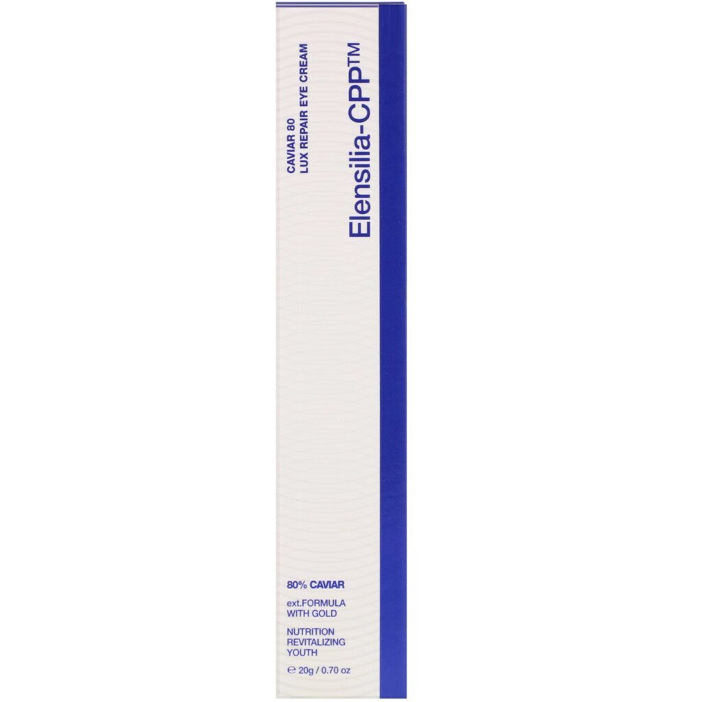 Elensilia, Elensilia-CPP, Caviar 80 Lux Repair Eye Cream, 0.70 oz (20 g) - Imagem 2