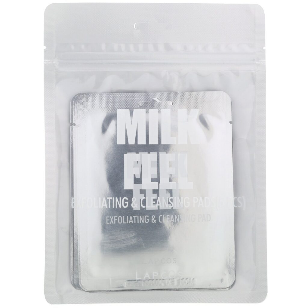 Lapcos, Milk Feel, Discos de Limpeza e Esfoliação, 5 Discos, 7 g (0,24 oz) Cada - Imagem 2
