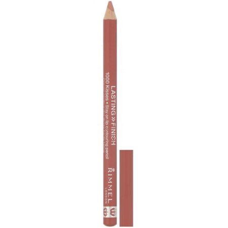 Rimmel London, Acabamento duradouro, lápis de contorno labial 1000 Kisses Stay On, 081 Spiced Nude, 1,2 g