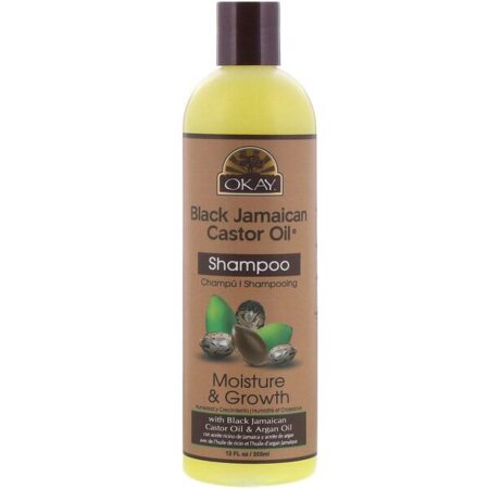 Okay Pure Naturals, Black Jamaican Castor Oil, Shampoo, 355 ml (12 fl oz)