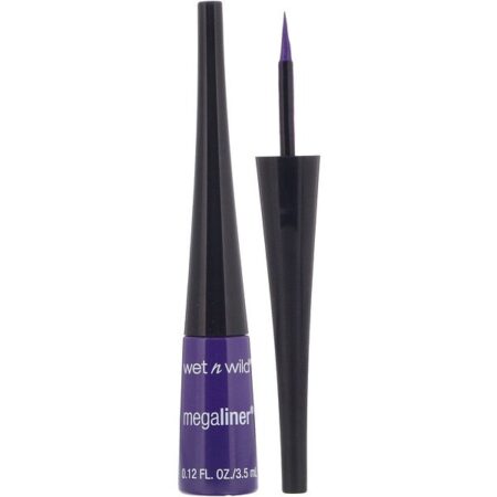 Wet n Wild, Delineador líquido MegaLiner, Electric Purple, 3,5 ml