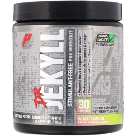 ProSupps, Dr Jekyll, Stimulant-Free Pre-Workout, What-o-Melon, 7.9 oz (225 g)