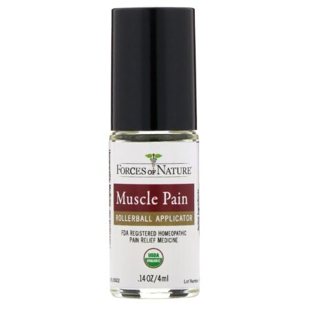 Forces of Nature, Dor Muscular, Roll-on para Controle da Dor, 4 ml (0,14 oz) - Image 3