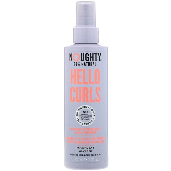 Noughty, Hello Curls, Primer para definir e modelar os cachos, 200 ml