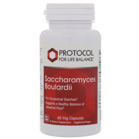 Protocol for Life Balance, Saccharomyces boulardii, 60 Cápsulas Vegetais