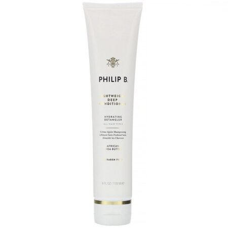 Philip B, Lightweight Deep Conditioner, African Shea Butter, 6 fl oz (178 ml)