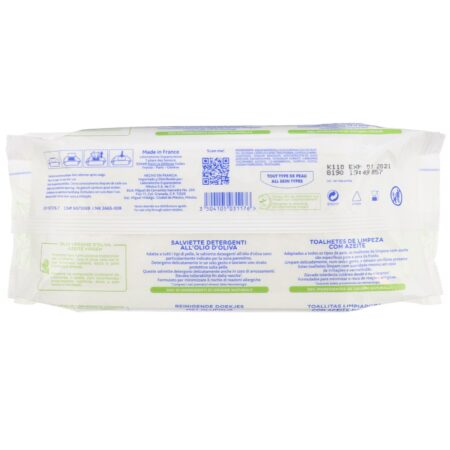 Mustela, Baby, Cleansing Wipes with Olive Oil, 50 Wipes - Image 2