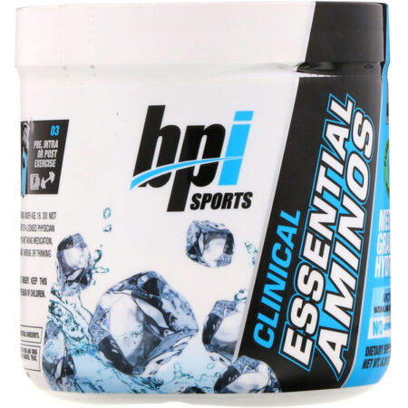 BPI Sports, Clinical Essential Aminos, Gelo Ártico, 6,35 oz (180 g)