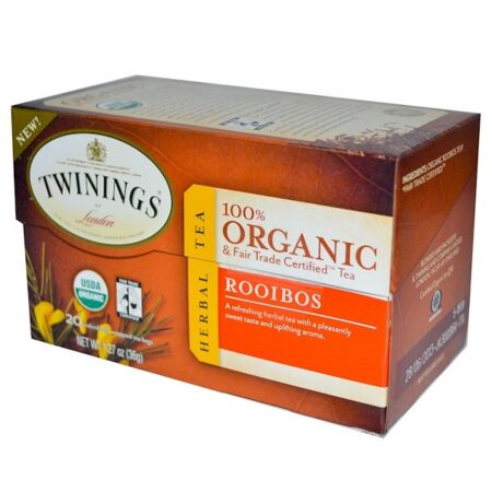 Twinings, Organic Herbal Tea, Rooibos, 20 Saquinhos de Chá, 36 g (1,27 oz) - Image 2